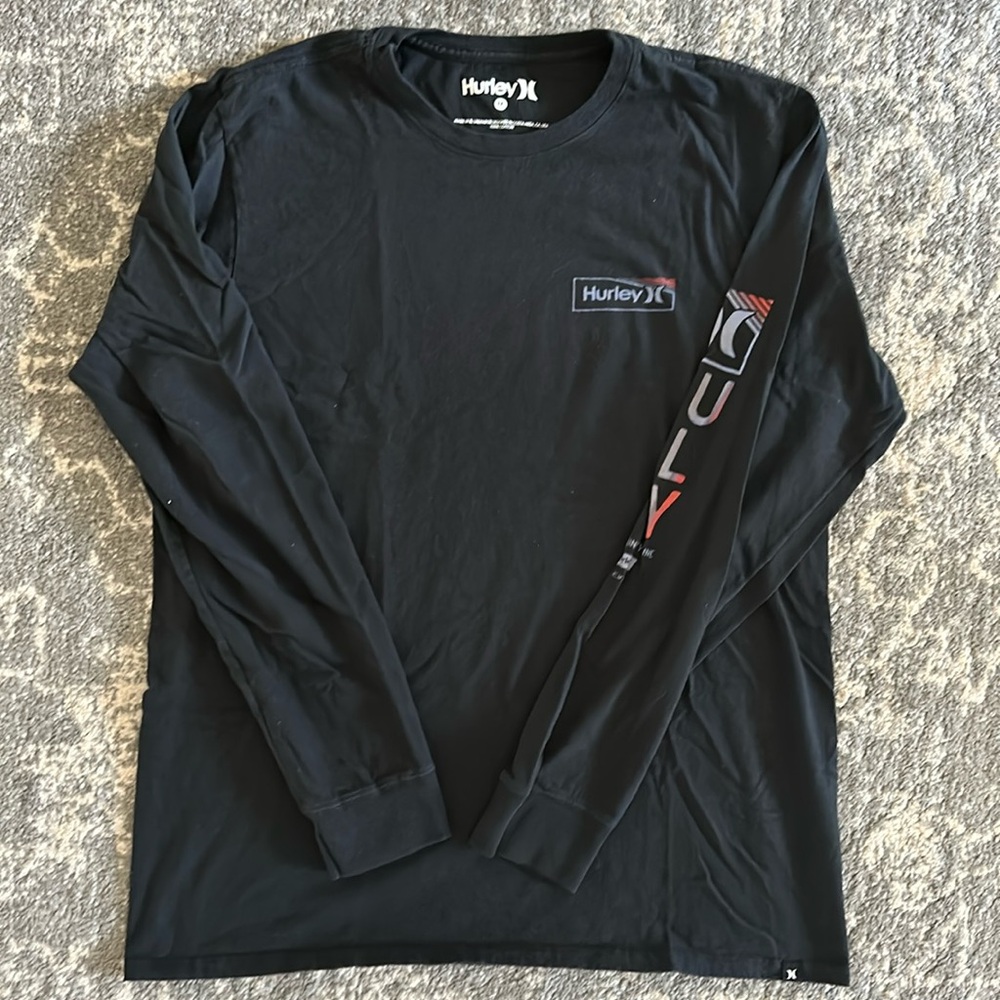 Hurley Long Sleeve Shirt Size Men’s: Medium